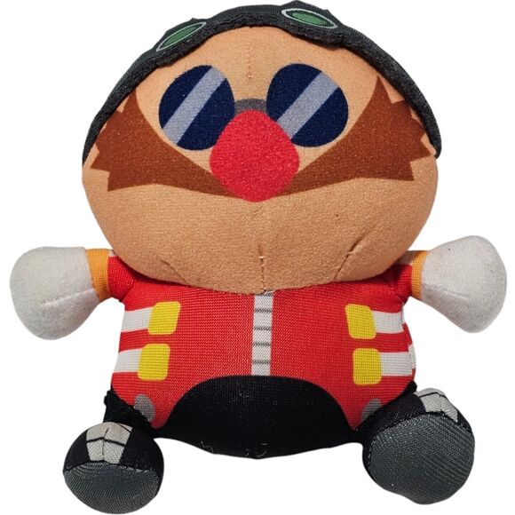 Dr. Eggman Robotnik Sonic the Hedgehog Plush 5” Small Stuffed SEGA Toy Factory - Picture 1 of 4